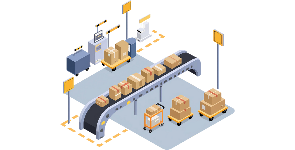 Process driven Warehouse