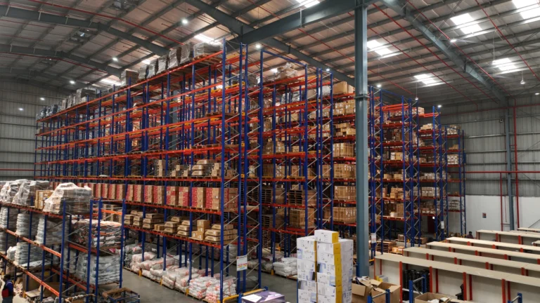 Racks & Inventory in Kolkata Warehouse